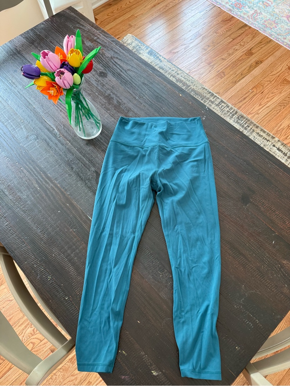 Teal Leggings - Comfortable Everyday Bottoms